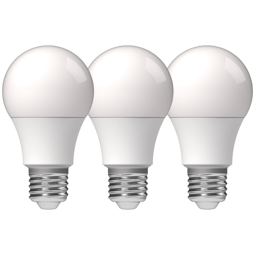 LED SMD Leuchtmittel Klassisch A60 E27 8W 806lm 2700K opal 180° 3er-Sparpack