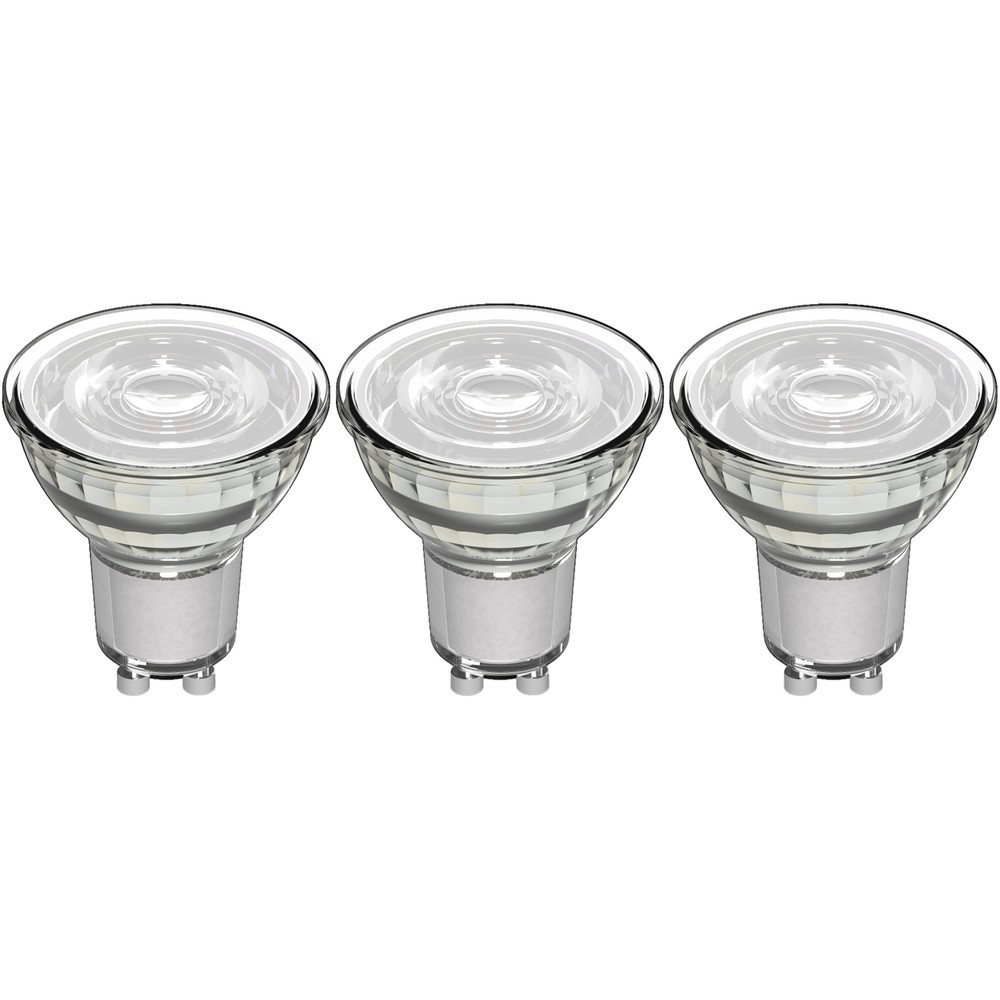 LED SMD Leuchtmittel Spot MR16 GU10 4W 345lm 4000K klar 36° 3er-Sparpack