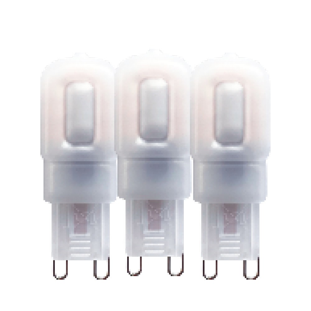 LED SMD Leuchtmittel Kapsel G9 G9 2,5W 240lm 2700K gefrostet 270° 3er-Sparpack