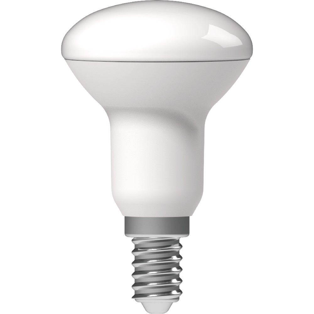 LED SMD Leuchtmittel Pilzkopf R50 E14 4,9W 470lm 2700K opal 120°