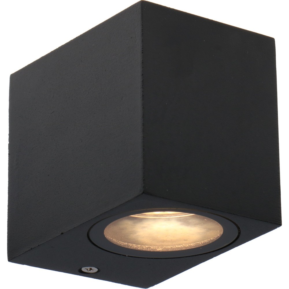 LED Outdoor-Wandleuchte San Diego 1xGU10 IP44 schwarz