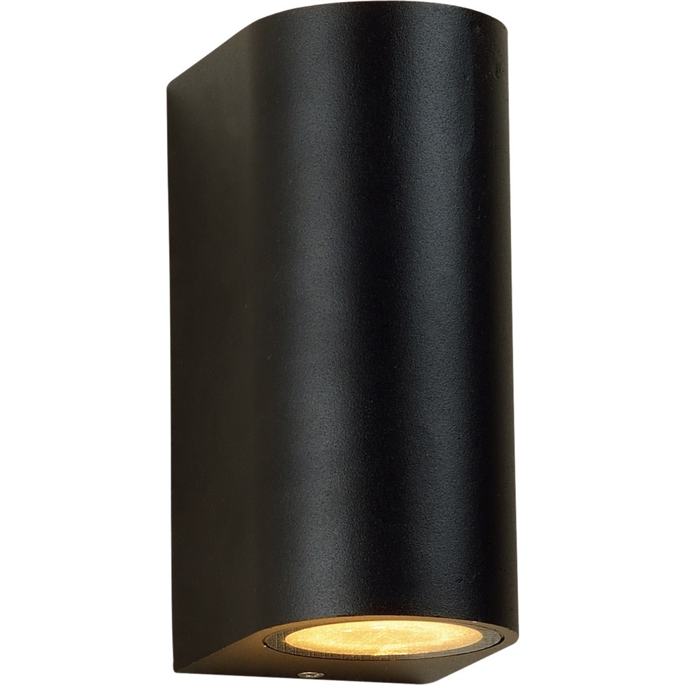 LED Outdoor-Wandleuchte Santa Barbara 2xGU10 IP44 schwarz