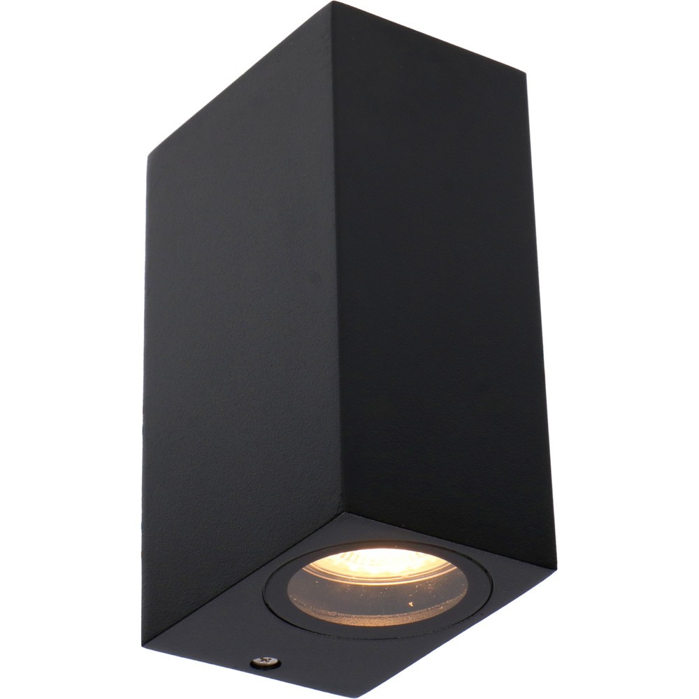 LED Outdoor-Wandleuchte San Francisco 2xGU10 IP44 schwarz