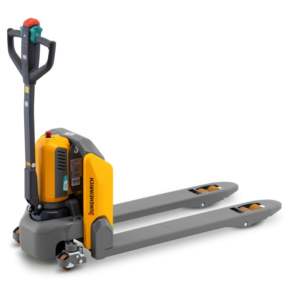 C-Ware Jungheinrich™ Elektro-Hubwagen AME 15, Tragfähigkeit 1.500 kg, Gabellänge 1.150 mm, Gabeltragbreite 685 mm