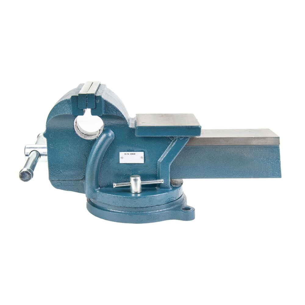 Steinbock® Schraubstock, dreh- und arretierbar, aus robustem Gusseisen, Backenbreite 150 mm