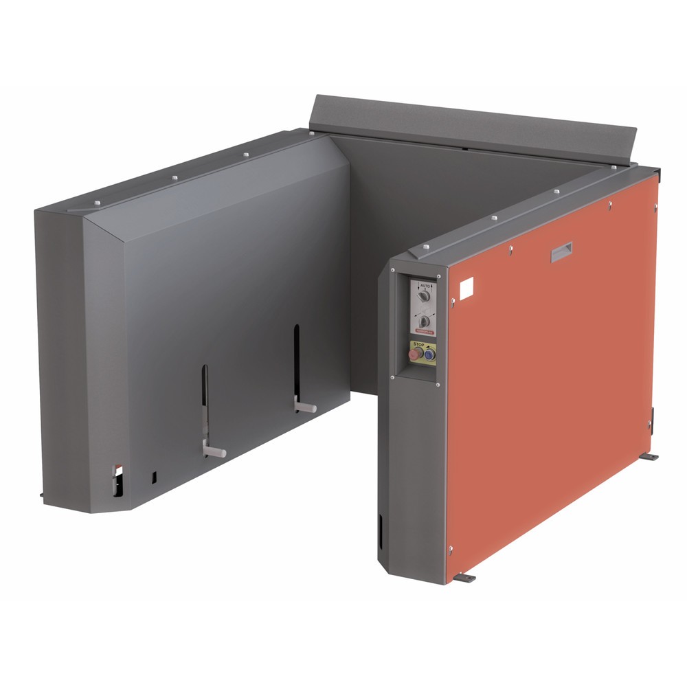 Palettenmagazin für 15 Industriepaletten à 1.200 x 1.000 mm, ohne Sicherheitsabschrankung