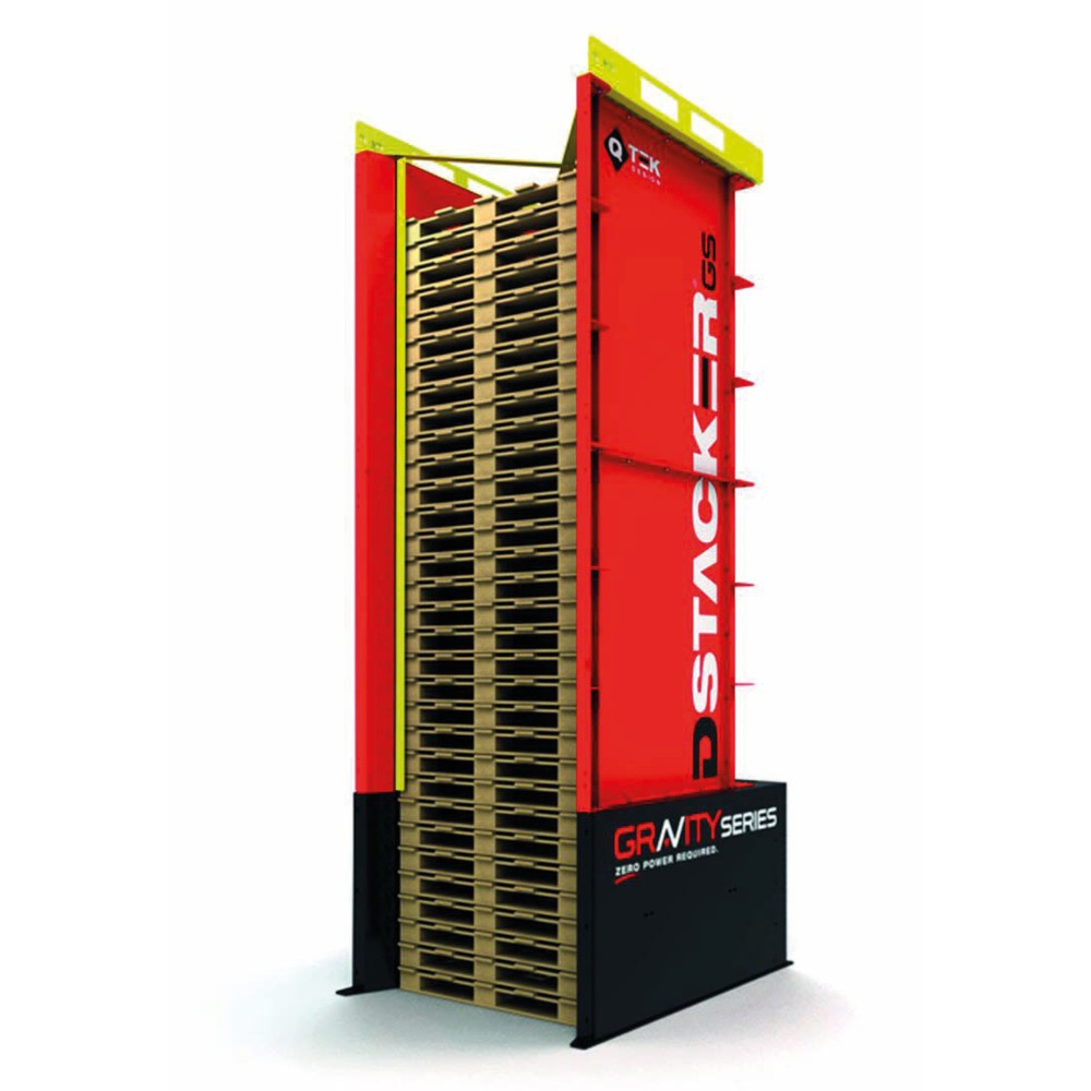 Palettenmagazin DStacker, für 50 Europaletten à 1.200 x 800 mm