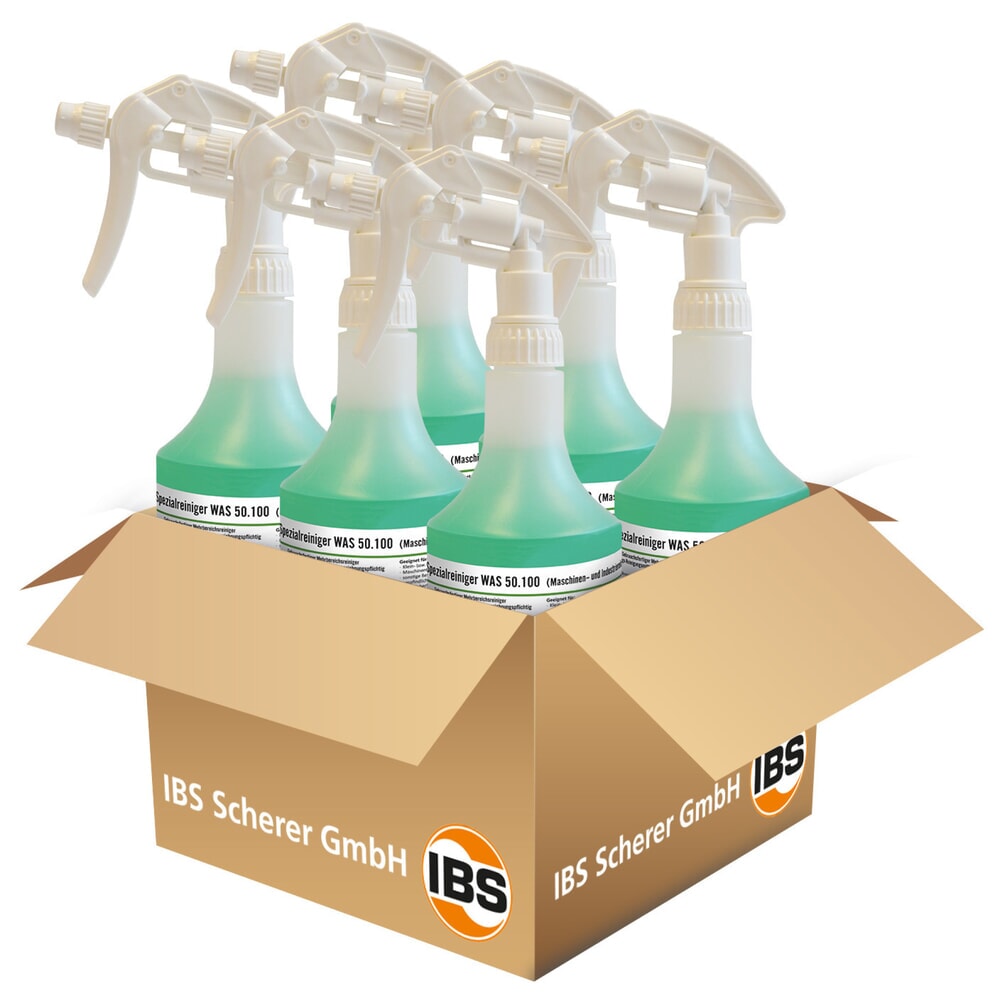 IBS-Industriereiniger WAS 50.100, 6 x 500 ml Flasche