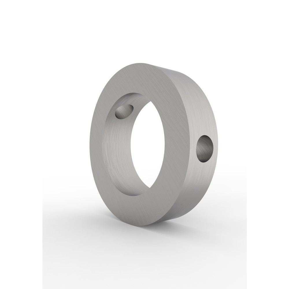 Stellring für META MULTIPAL Kabeltrommelregal-Achsen, Durchmesser 42,4 mm, Stahl, Passung H8, inkl. Gewindestift