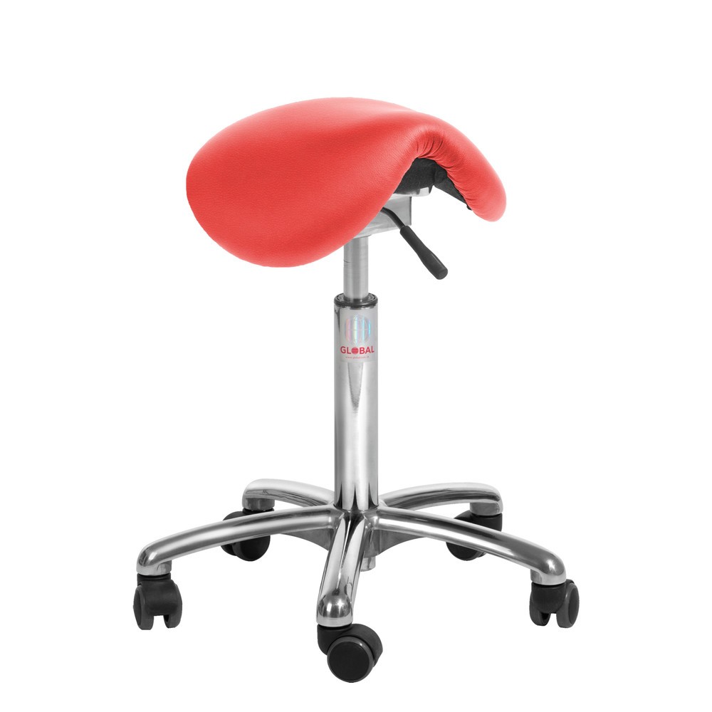 Global Stole A/S Sattelhocker Mini Flexmatic, rot