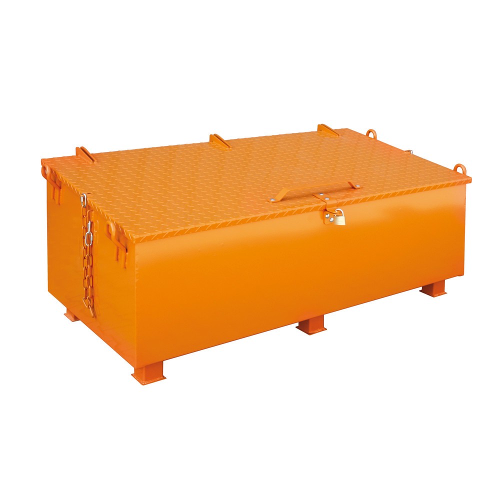 Eichinger® Werkzeugkiste, Stahl, 400 kg, 600 LIter, reinorange