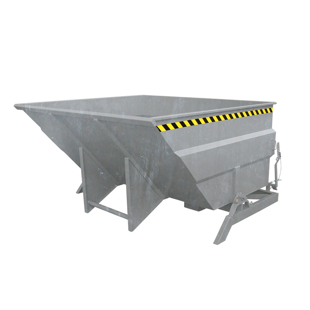 Eichinger® Kippbehälter extragross und massiv, 2500 kg, 5000 Liter, feuerverzinkt