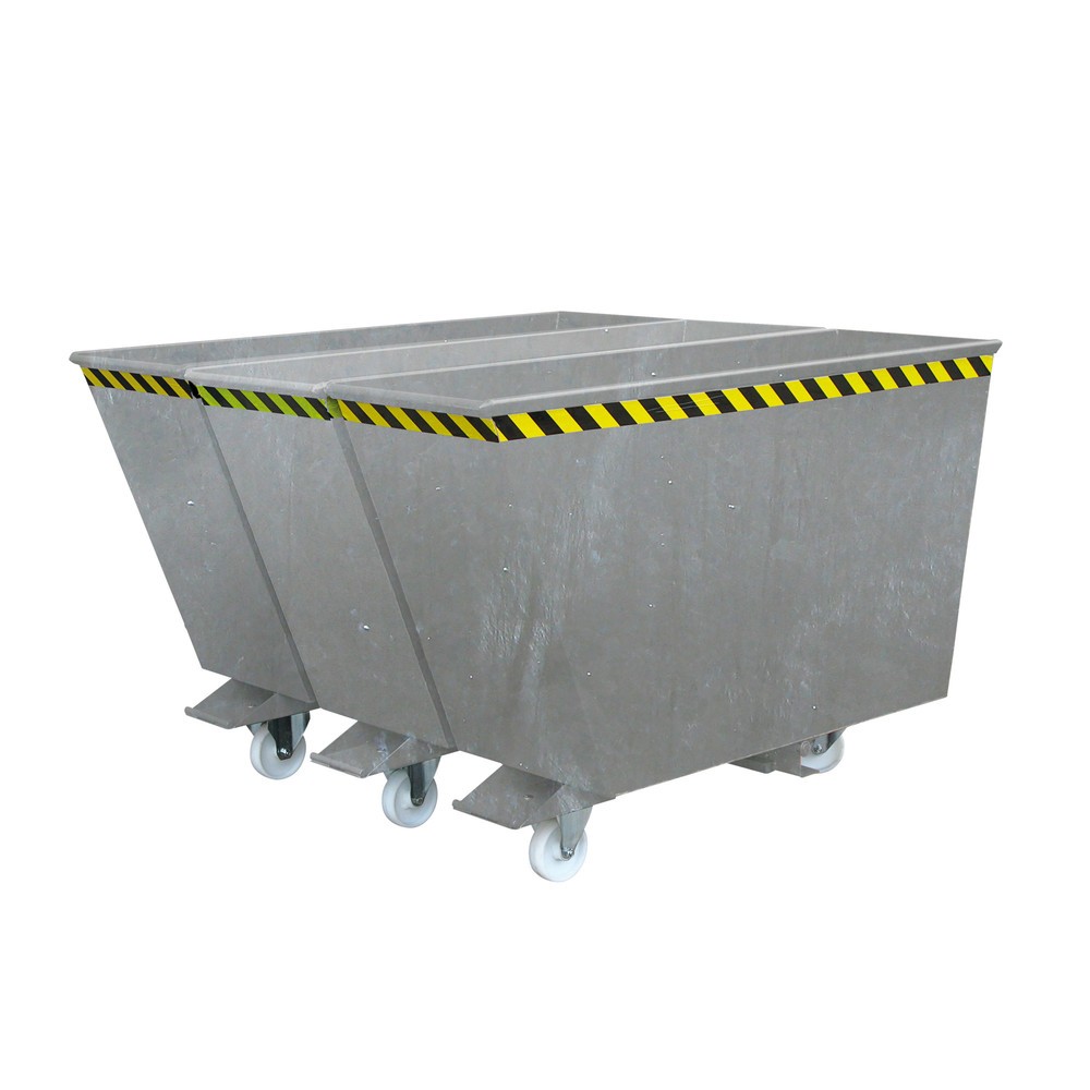 Eichinger® Kippbehälter Sortiersystem 2in1 oder "3in1", 2x900 Liter, feuerverzinkt