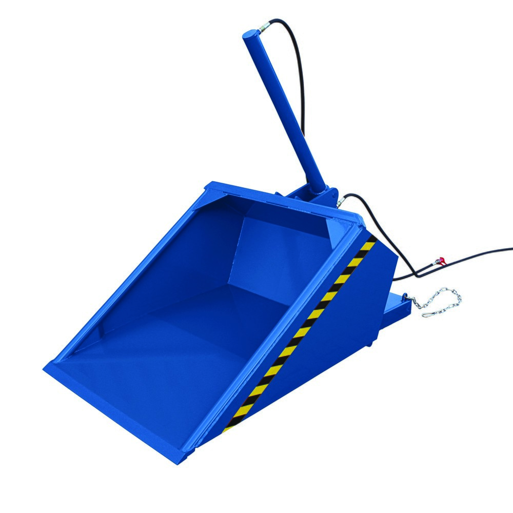 Eichinger® Schaufel mit hydraulischer Kippvorrichtung, 1000 kg, 1000 Liter, enzianblau