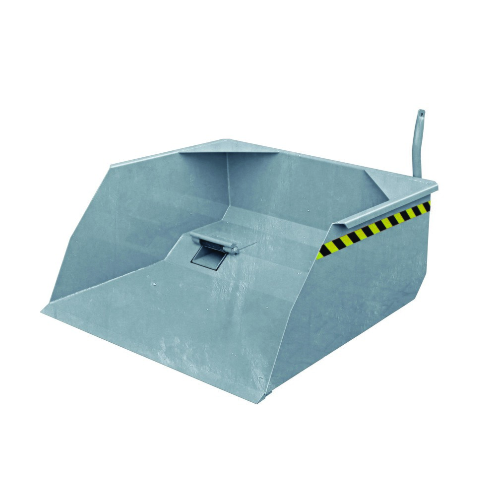 Eichinger® Schaufel mit Staplergabel-Durchschub, 3000 kg, 1250 Liter feuerverzinkt