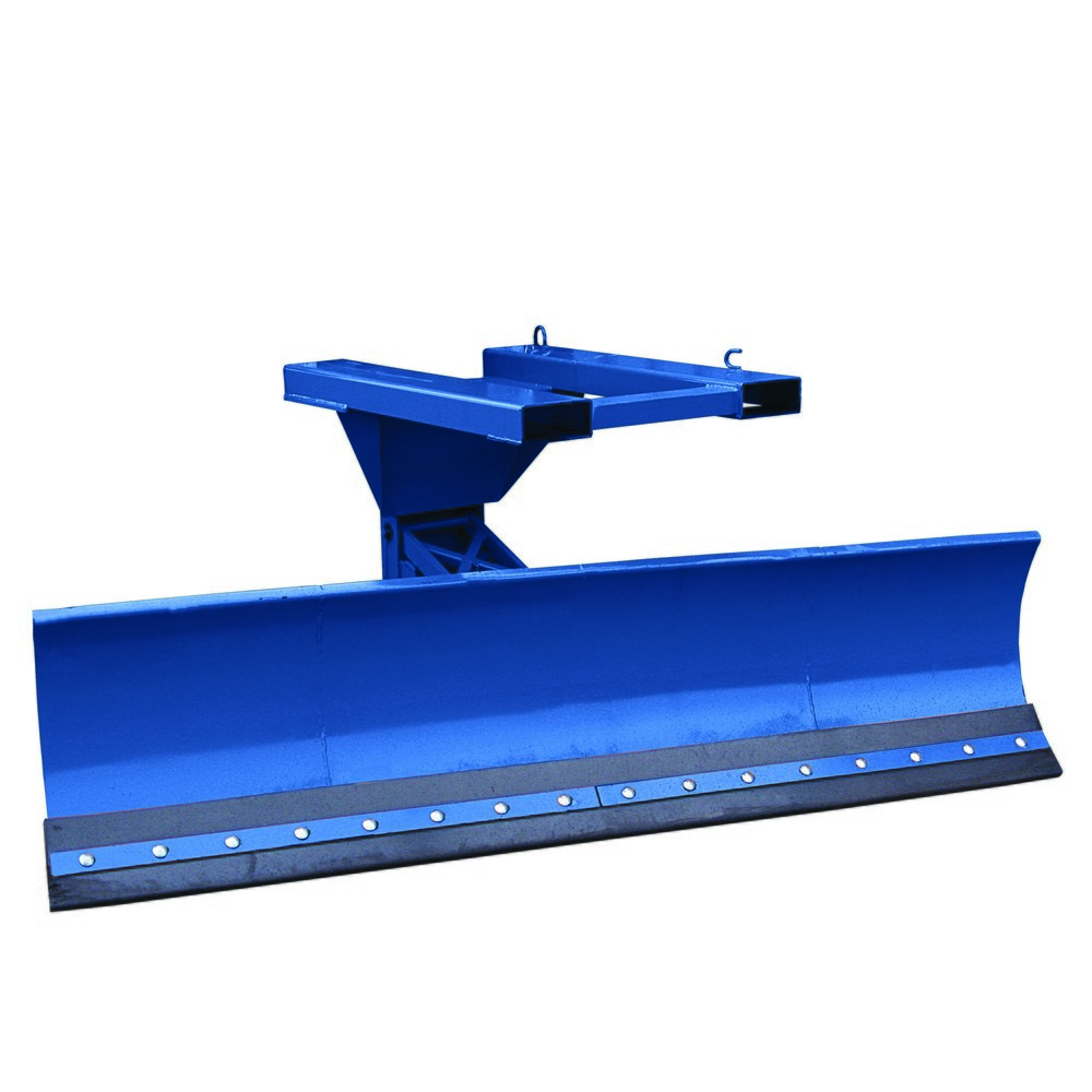 Eichinger® Schneepflug mit Niveauausgleich, Einfahrtasche oben Schildbreite 1800 mm enzianblau, fks