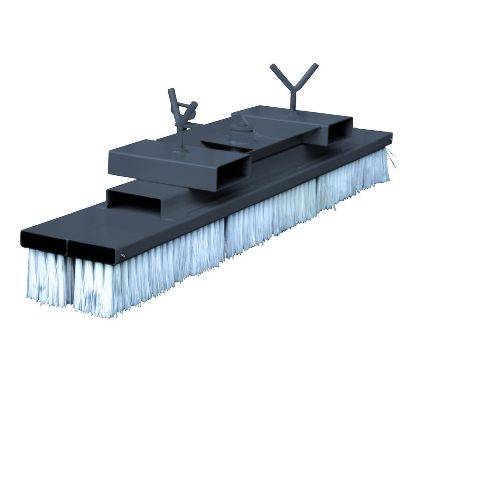 Eichinger® Kehrbesen für Gabelstapler, Radlader, etc., Breite 1500 mm anthrazitgrau