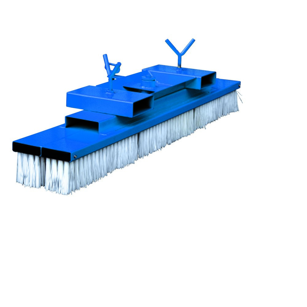 Eichinger® Kehrbesen für Gabelstapler, Radlader, etc., Breite 1000 mm enzianblau