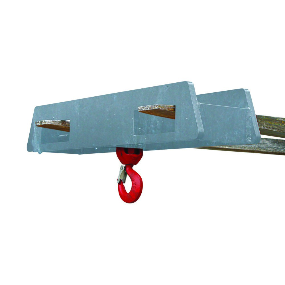 Eichinger® Lasthaken Stapler-Aufsatz über zwei Gabelzinken, 5000 kg, feuerverzinkt