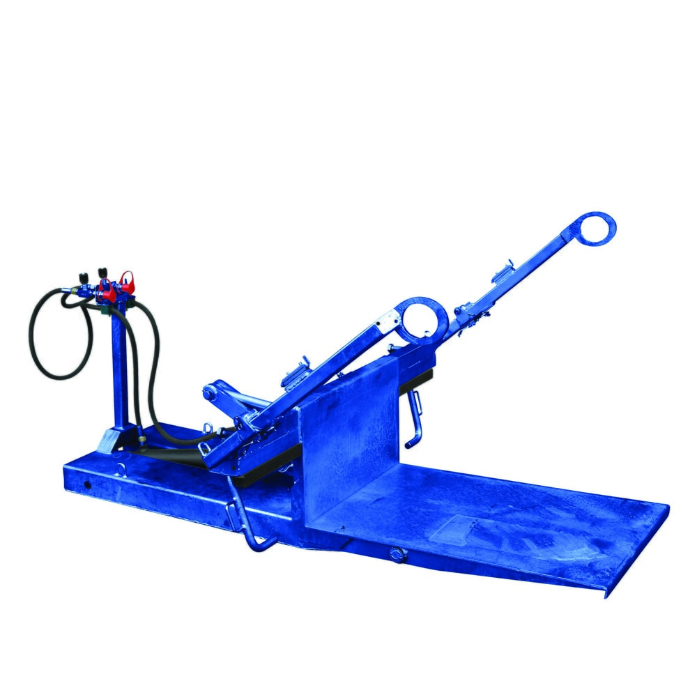 Eichinger® Kommissionierplattform, LxB 3610x2000 mm, enzianblau