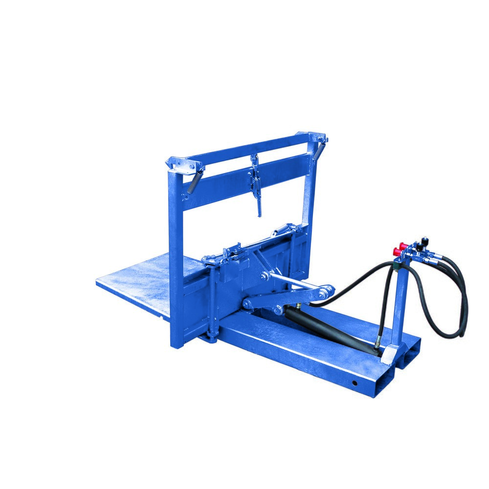 Eichinger® Gitterboxenkipper für Gitterbehälter in Euro-Norm, enzianblau