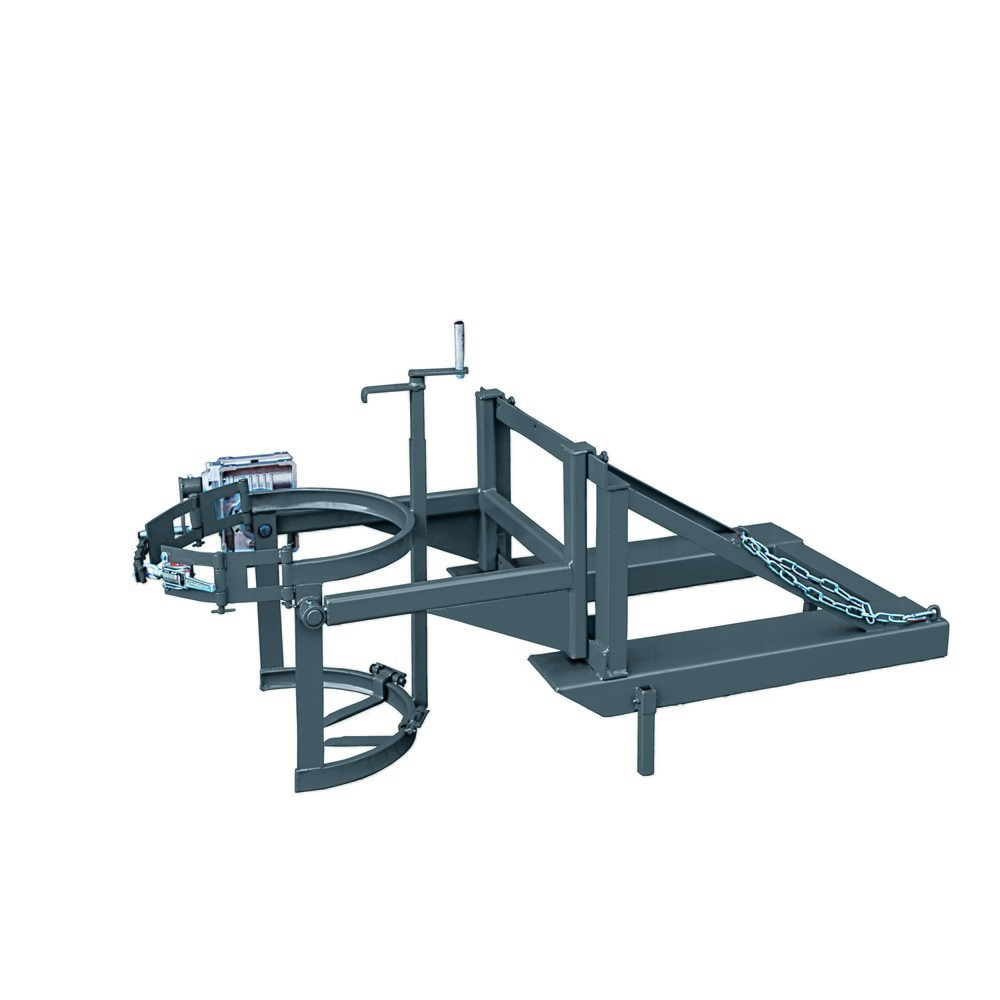 Eichinger® Fasskipper, Kurbel, 1 x Fass anthrazitgrau
