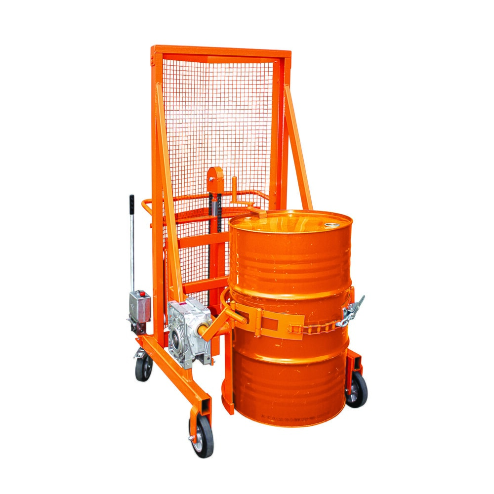 Eichinger® Fass-Car, mechanisch, Kurbel reinorange