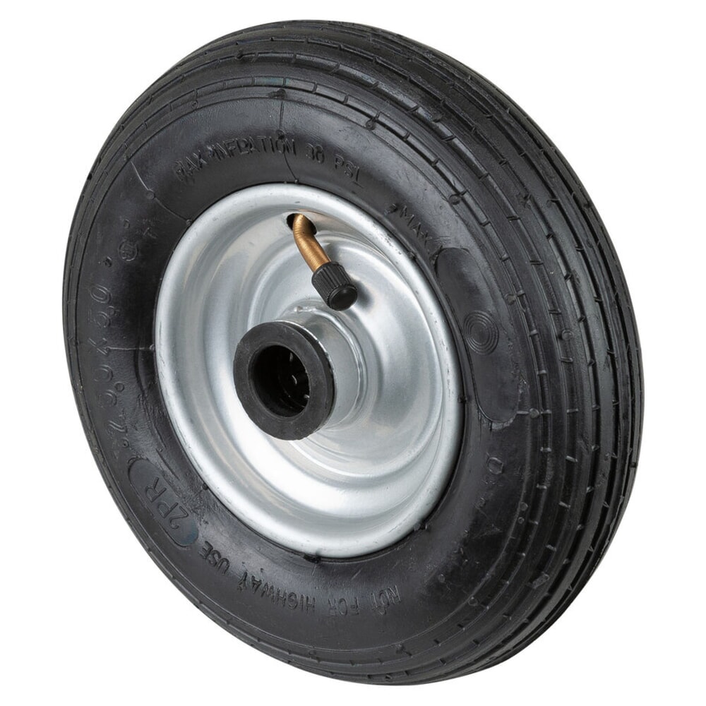 BS ROLLEN Luftrad, Rillenprofil, Rollenlager, Ø x Breite 200 x 50 mm, TK 80 kg