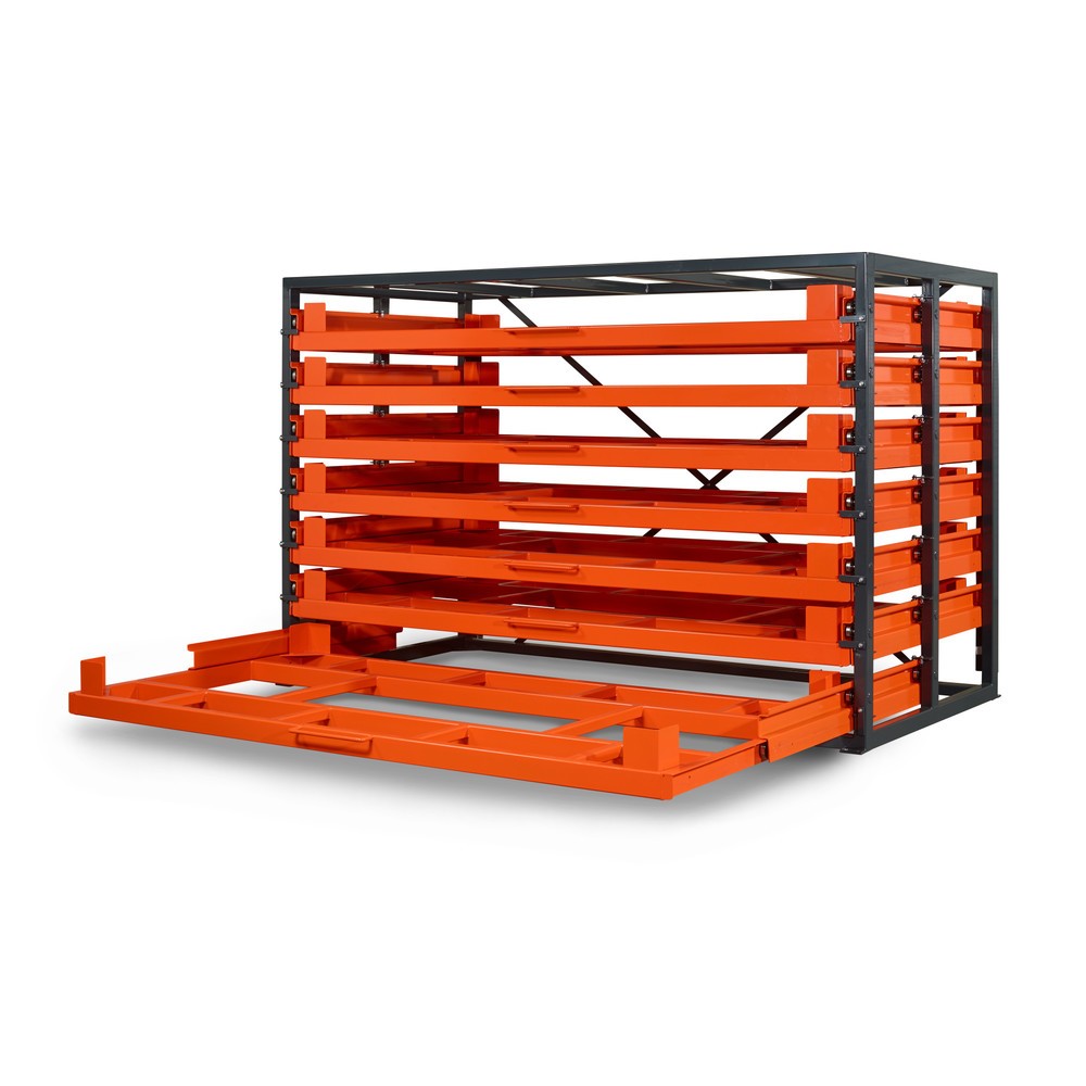 RR-Industrietechnik® Blechauszugsregal RBA-20