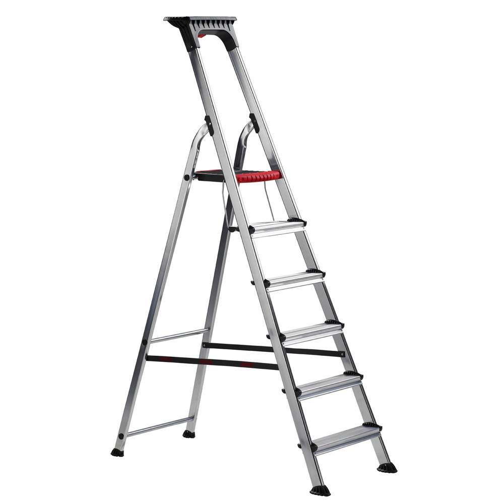 Double Decker Aluminium Leiter, 3 Stufen