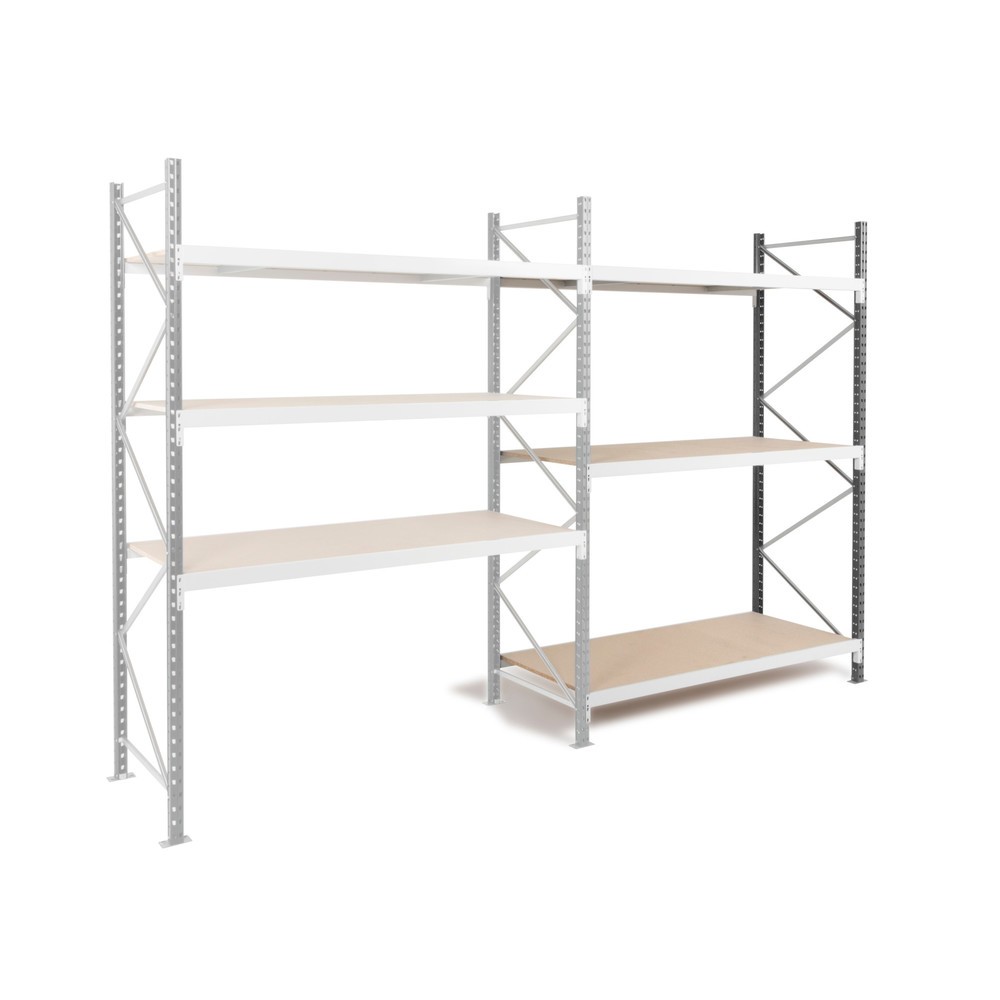 ManOrga Weitspannregal, mit Spanplatten, AF, HxBxT 2.000 x 2.700 x 800 mm