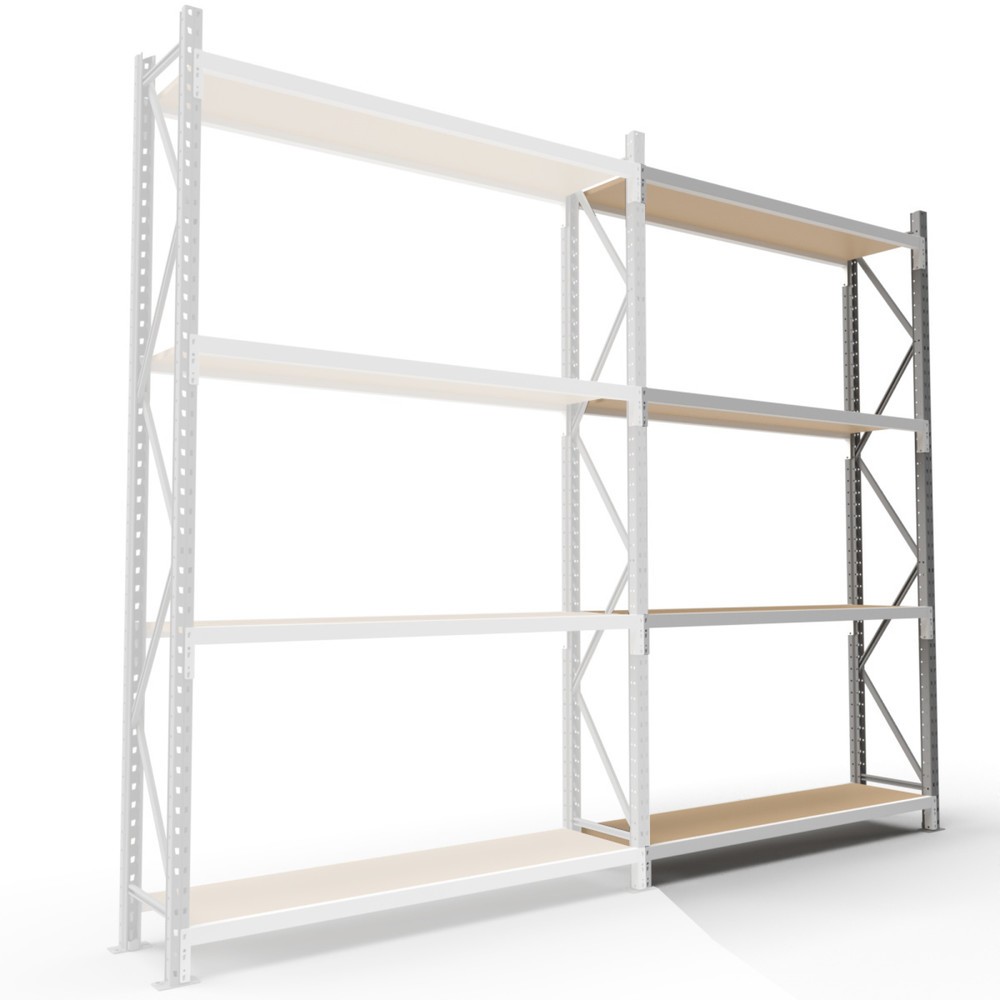 ManOrga Weitspannregal, mit Spanplatten, AF, HxBxT 2.500 x 3.000 x 1.000 mm