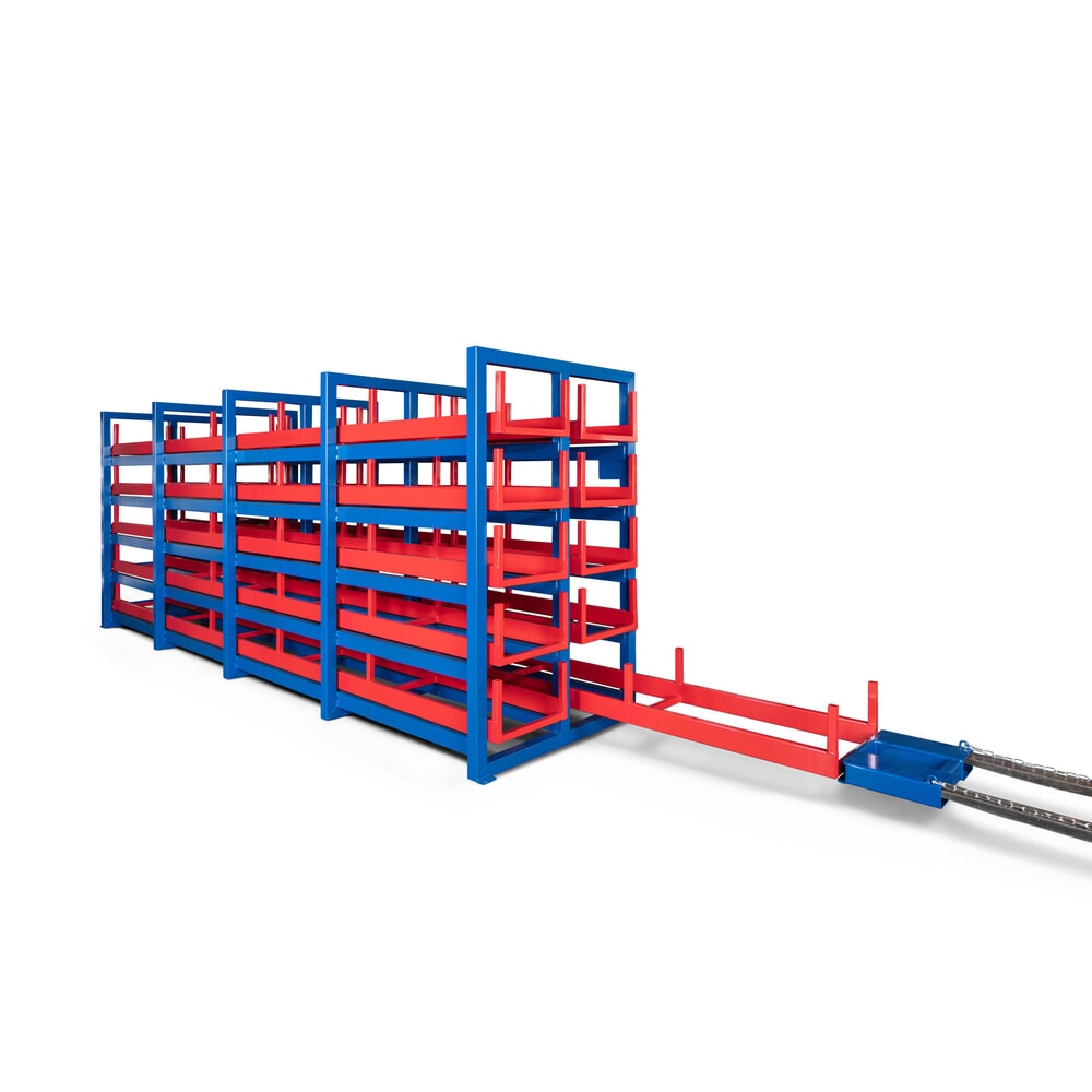 RR-Industrietechnik® Wabenauszugsregal Typ RWA