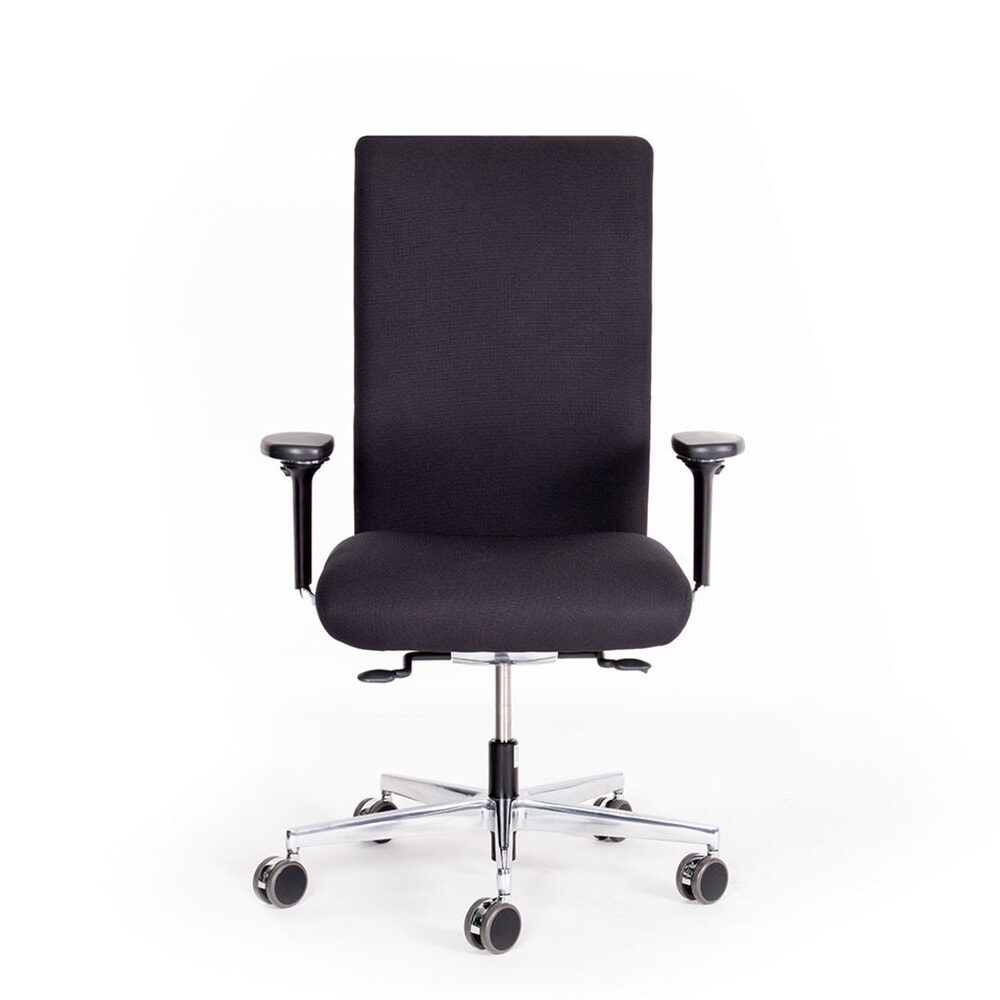 lento agilis XL AG12 Bürostuhl, 100% Polyester, schwarz