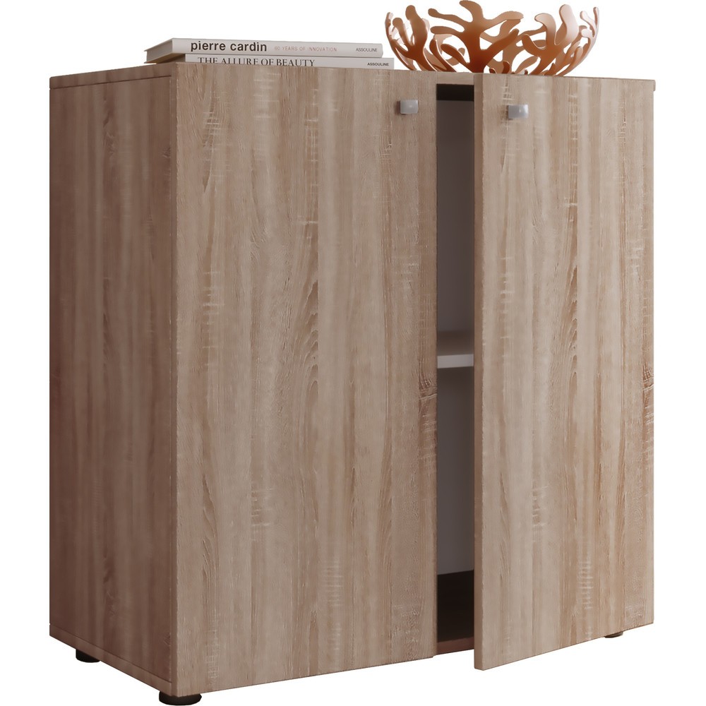 VCM Büroschrank Vandol V1, Sonoma-Eiche