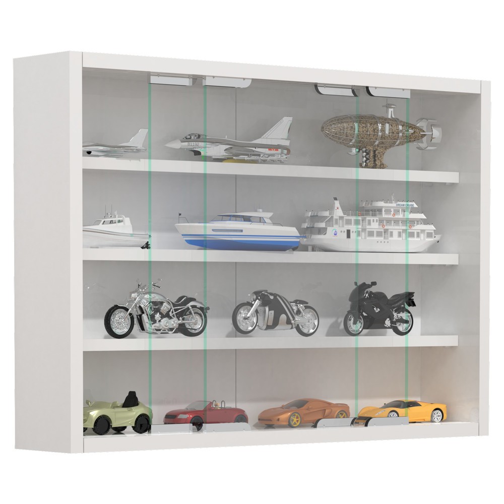 VCM Wandvitrine Agisa M, weiss