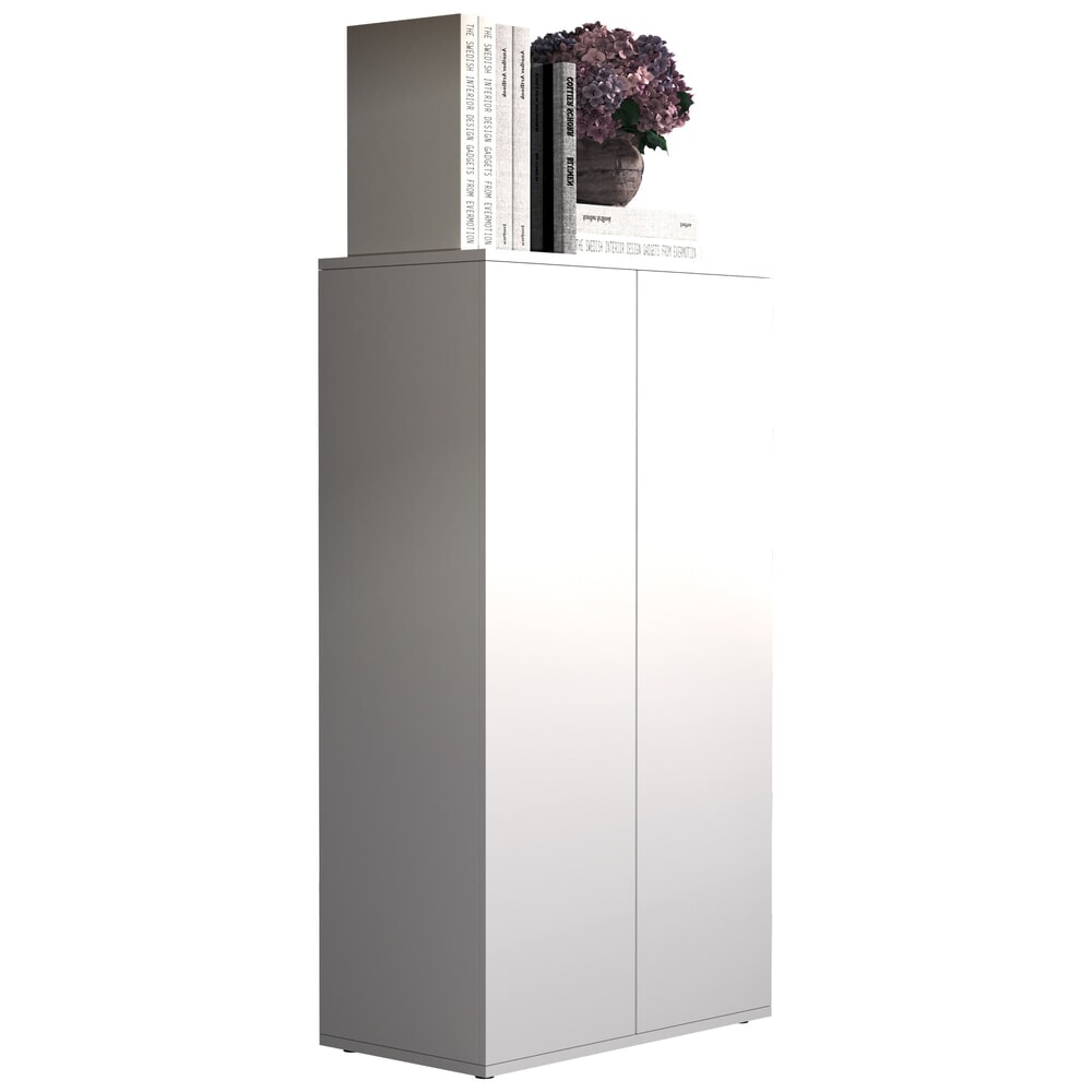 VCM Büroschrank Dalosa 3-Fach, weiss