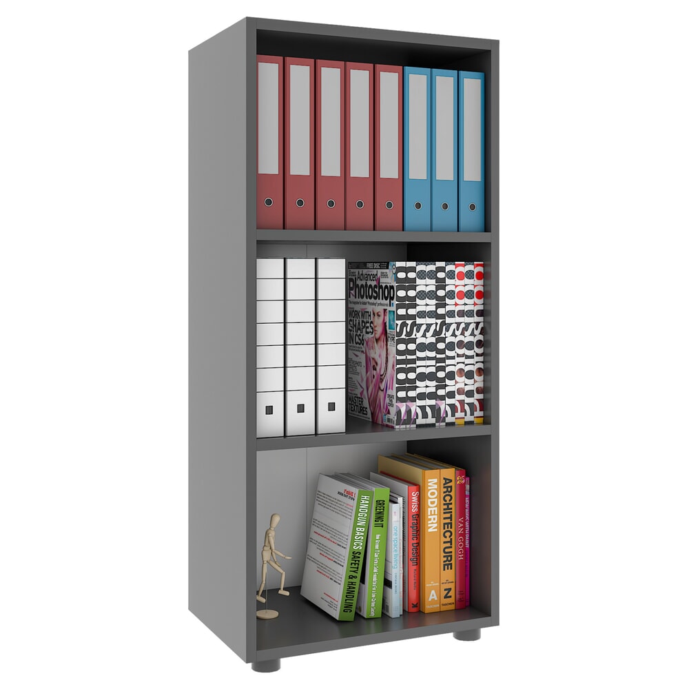 VCM Regal Ulas 3-fach, anthrazit