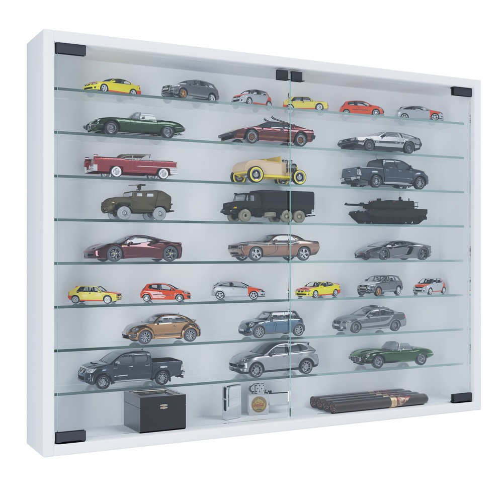 VCM Vitrine Mandosa XXL, weiss