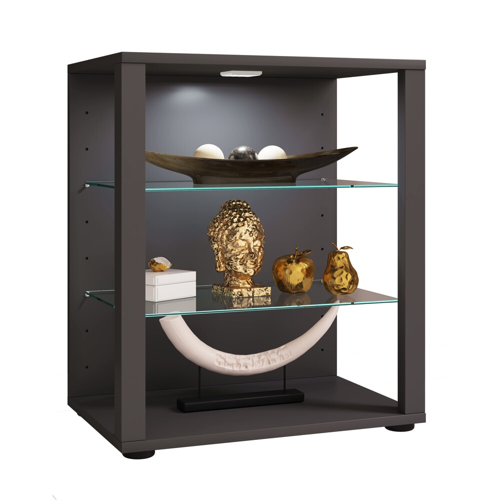VCM Vitrine Glasol S, anthrazit