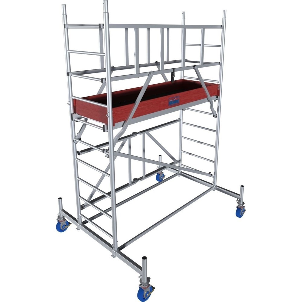 KRAUSE® MONTO Alu-Faltgerüst ProTec XS, Arbeitshöhe 3.800 mm