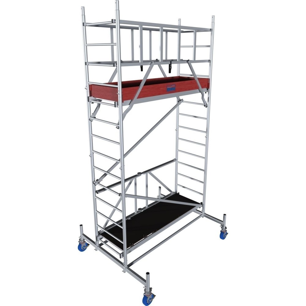 KRAUSE® MONTO Alu-Faltgerüst ProTec XS, Arbeitshöhe 4.800 mm
