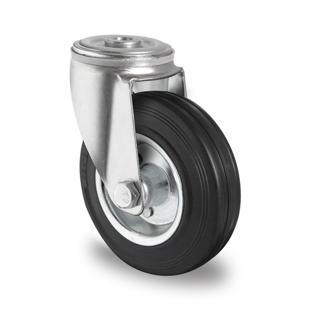 Rückenlochlenkrolle ø 80 mm Serie SWS4 Rollenlager