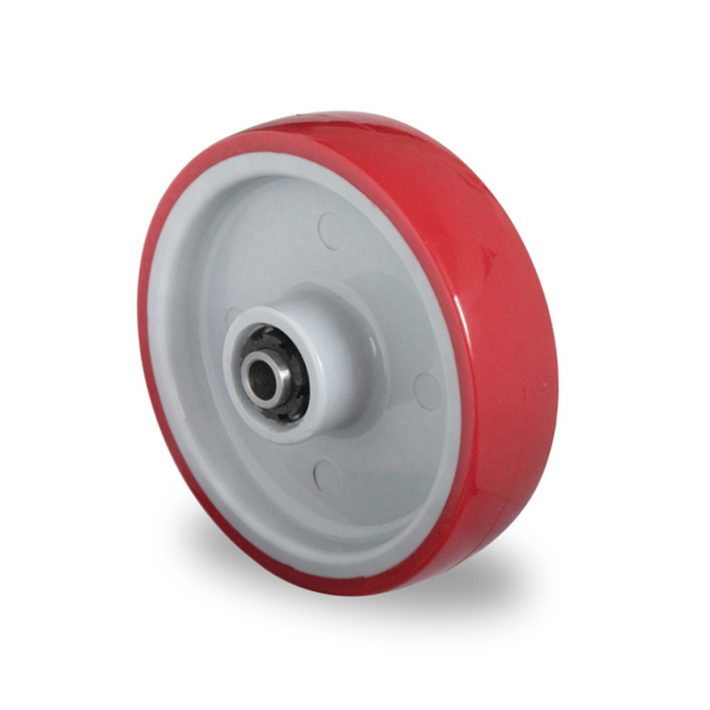 Rad ø 80 mm Serie N2U6 Rollenlager Edelstahl
