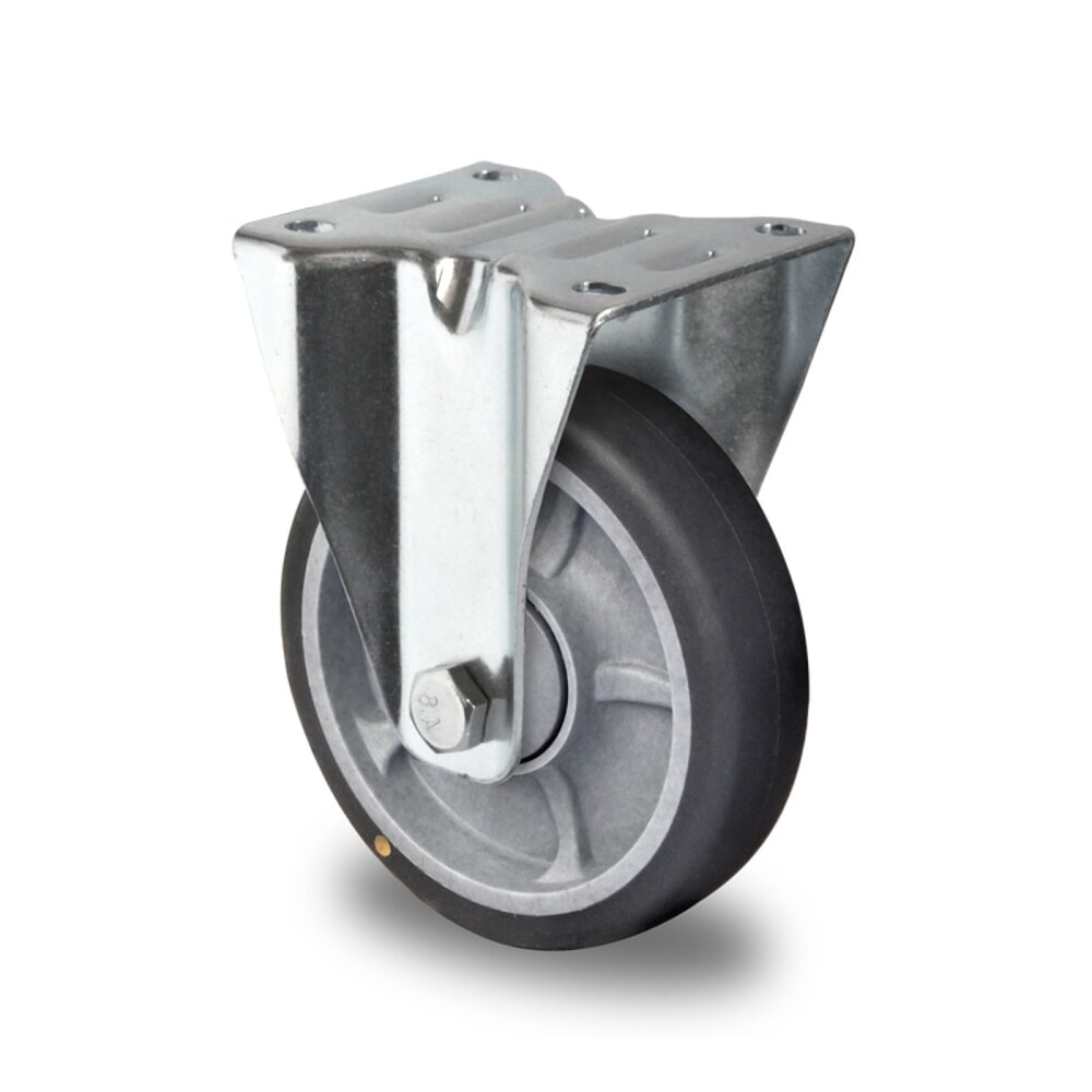 Bockrolle ø 125 mm Serie P2G2 (el. leitfähig) Kugellager