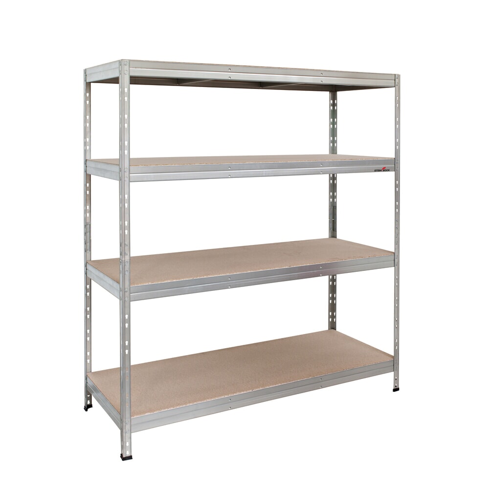 Steinbock® Weitspannregal, Fachlast 250 kg, HxBxT 1.800 x 1.600 x 600 mm