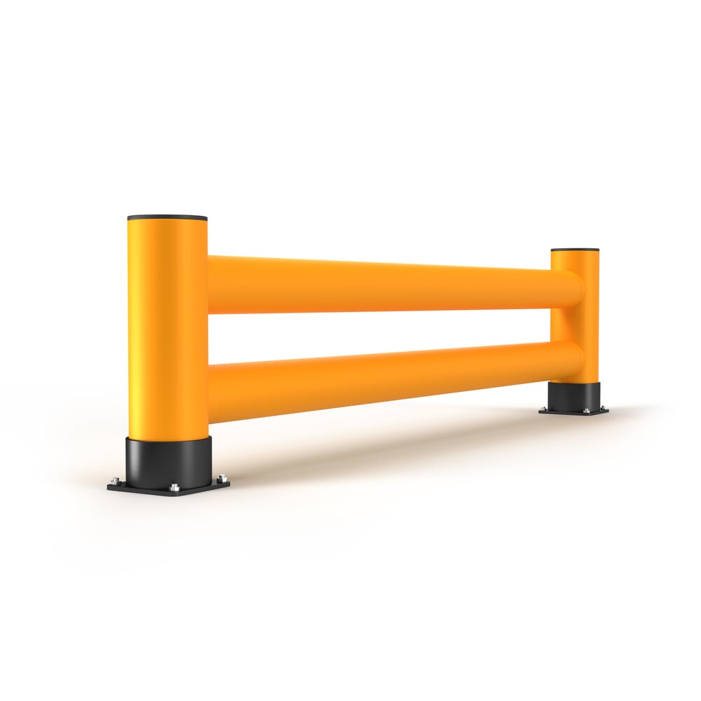 A.M.P.E.R.E. Regalendschutz Rack Mammut®, Doppelplanke, Länge 2.500 mm