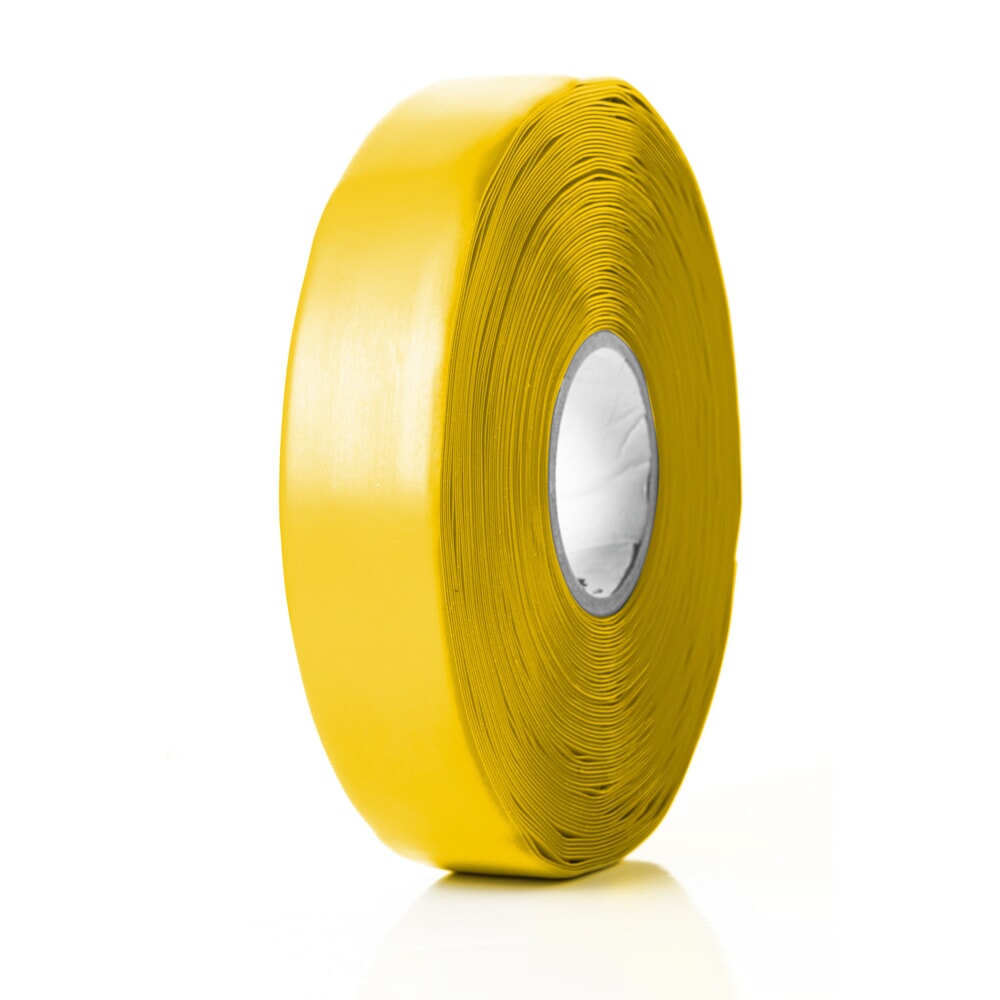 A.M.P.E.R.E. Bodenmarkierungsband Traffic Tape Strong, Stärke 1,2 mm, Länge 30 m gelb