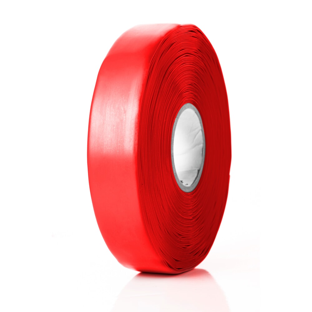 A.M.P.E.R.E. Bodenmarkierungsband Traffic Tape Strong, Stärke 1,2 mm, Länge 30 m, rot