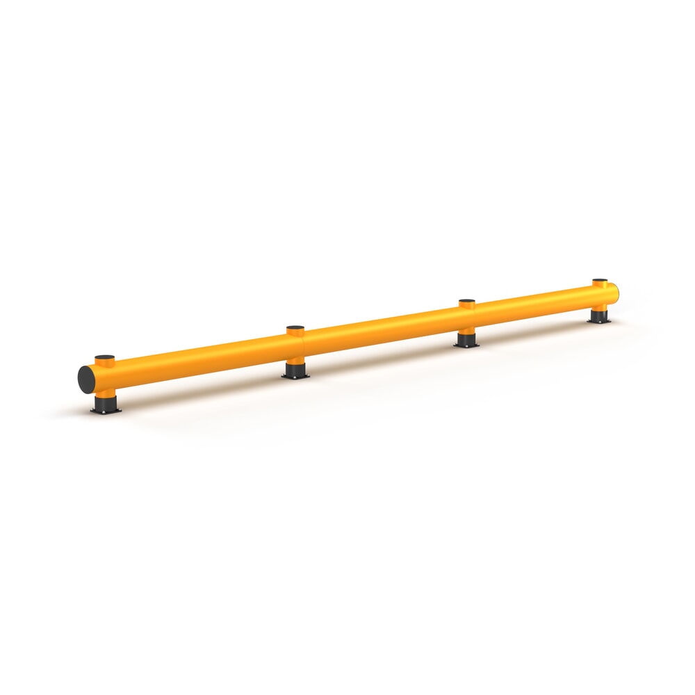 A.M.P.E.R.E. Rammschutzbarriere Rack Mammut®, Einzelplanke, Länge 6.000 mm